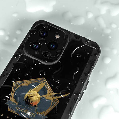 Wizarding World Hogwarts Legacy Golden Snitch iPhone 15 Pro Waterproof Case
